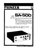 Pioneer-SA-500-Service-Manual-2