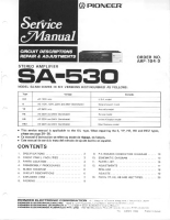 Pioneer-SA-530-Service-Manual