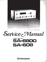 Pioneer-SA-608-Service-Manual