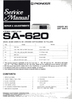 Pioneer-SA-620-Service-Manual