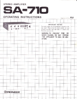 Pioneer-SA-710-Owners-Manual