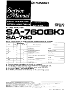 Pioneer-SA-760-Service-Manual