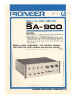 Pioneer-SA-900-Owners-Manual