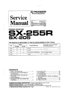 Pioneer-SX-205-Service-Manual