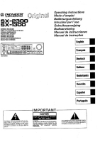 Pioneer-SX-2300-Owners-Manual