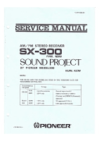 Pioneer-SX-300-Service-Manual