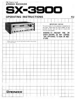Pioneer-SX-3900-Owners-Manual