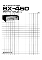 Pioneer-SX-450-Owners-Manual