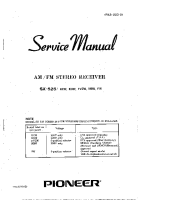 Pioneer-SX-525-Service-Manual 