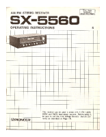 Pioneer-SX-5560-Owners-Manual