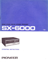 Pioneer-SX-6000-Owners-Manual