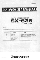 Pioneer-SX-636-Service-Manual