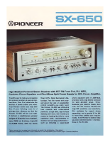 Pioneer-SX-650-Brochure
