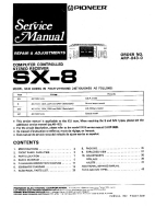Pioneer-SX-8-Service-Manual