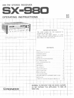 Pioneer-SX-980-Owners-Manual 