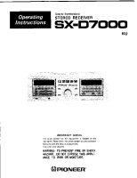 Pioneer-SX-D7000-Owners-Manual