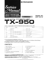Pioneer-TX-950-Service-Manual