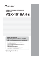 Pioneer-VSX-1018AH-Owners-Manual