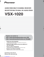 Pioneer-VSX-1020-Owners-Manual