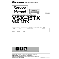 Pioneer-VSX-43TX-Service-Manual