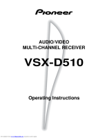 Pioneer-VSX-D510-Owners-Manual