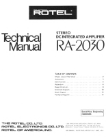 Rotel-RA-2030-Service-Manual 
