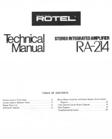 Rotel-RA-214-Service-Manual 