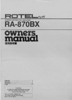Rotel-RA-870-BX-Owners-Manual 