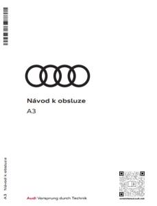 Audi A3 - Navod k obsluze 2026 CZ-1