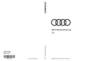 Audi Q5 - Betriebsanleitung 2021 DE 